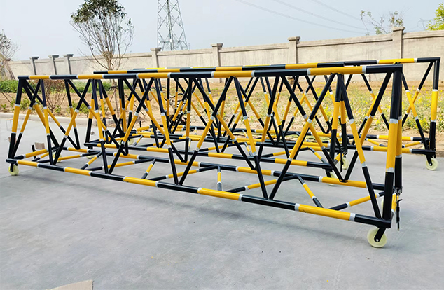 黄黑三角架护栏 黄黑三角架护栏