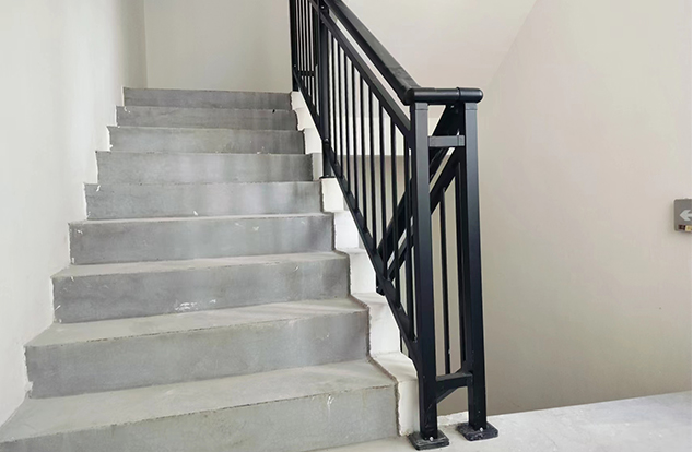 室内步梯锌钢扶手 室内步梯锌钢扶手