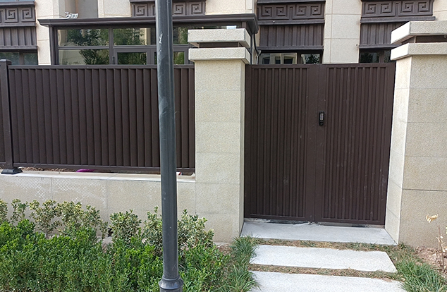 自建房铁艺庭院大门 自建房铁艺庭院大门